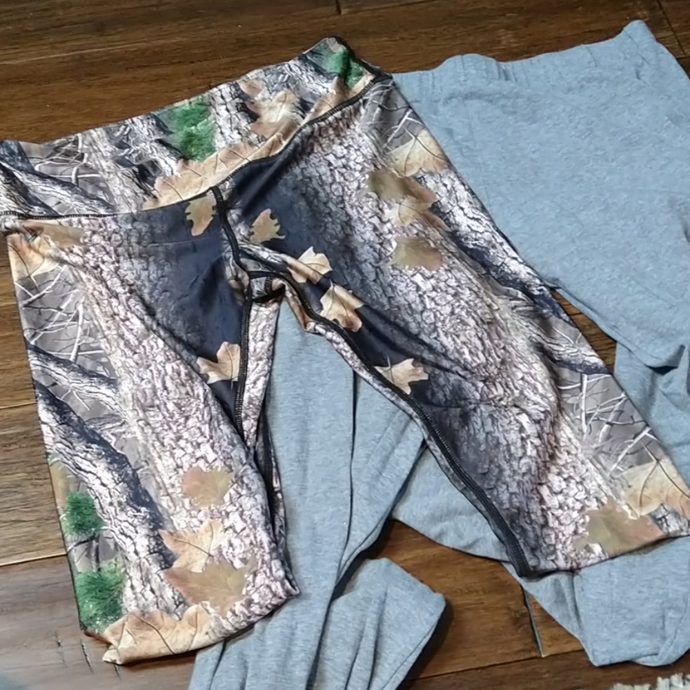 2 pairs leggings